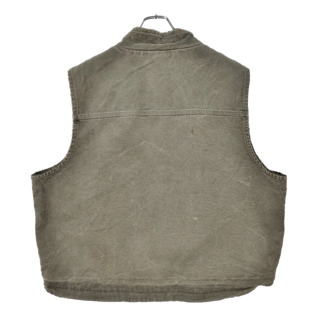 Carhartt カーハート ダックワークベスト 大きいサイズ グレー(メンズ