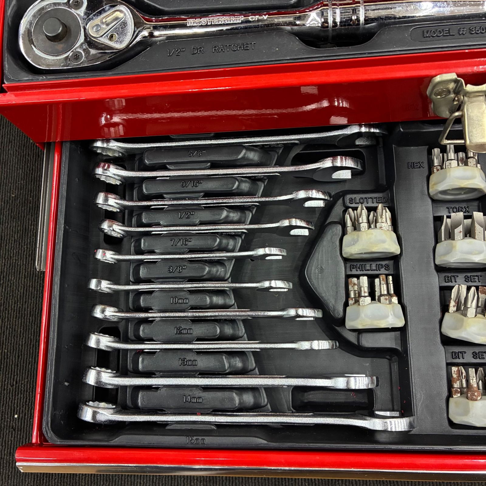 マスターグリップ MASTERGRIP ツールセット MG-165 工具箱 マスターグリップ MASTERGRIP ツールセット MG-165 工具箱