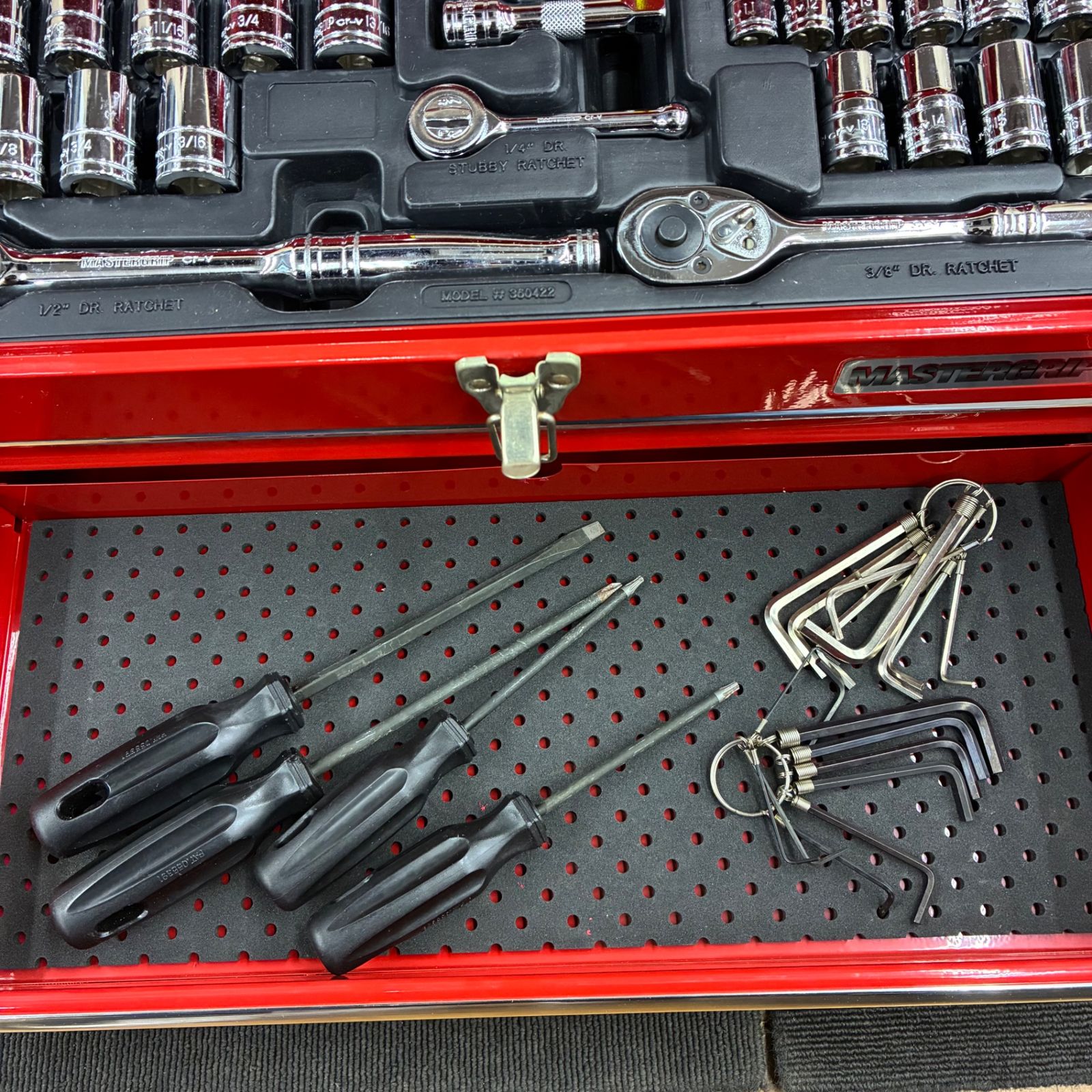 MASTERGRIP ツールセット 工具箱付き