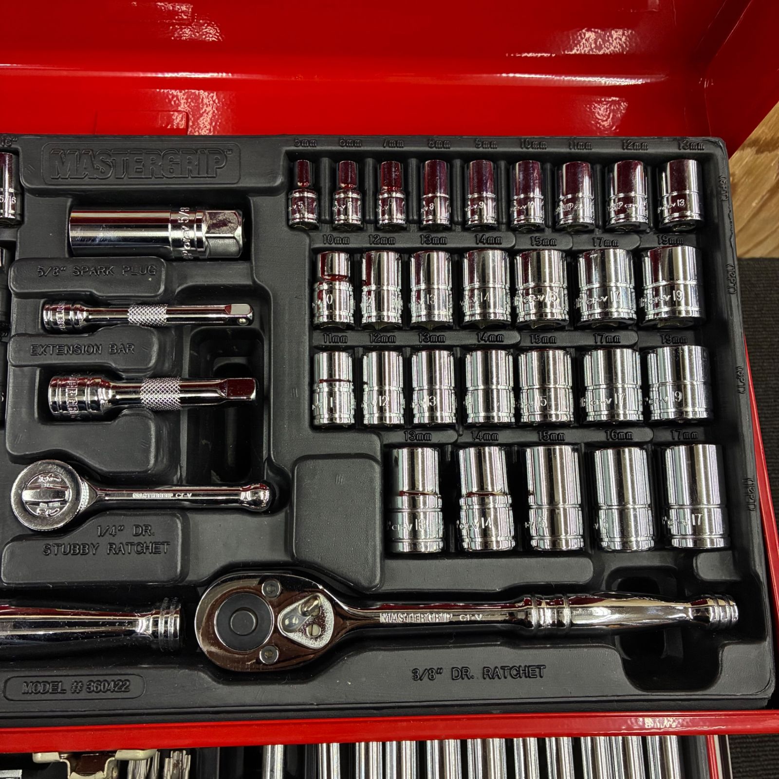 MASTERGRIP ツールセット 工具箱付き
