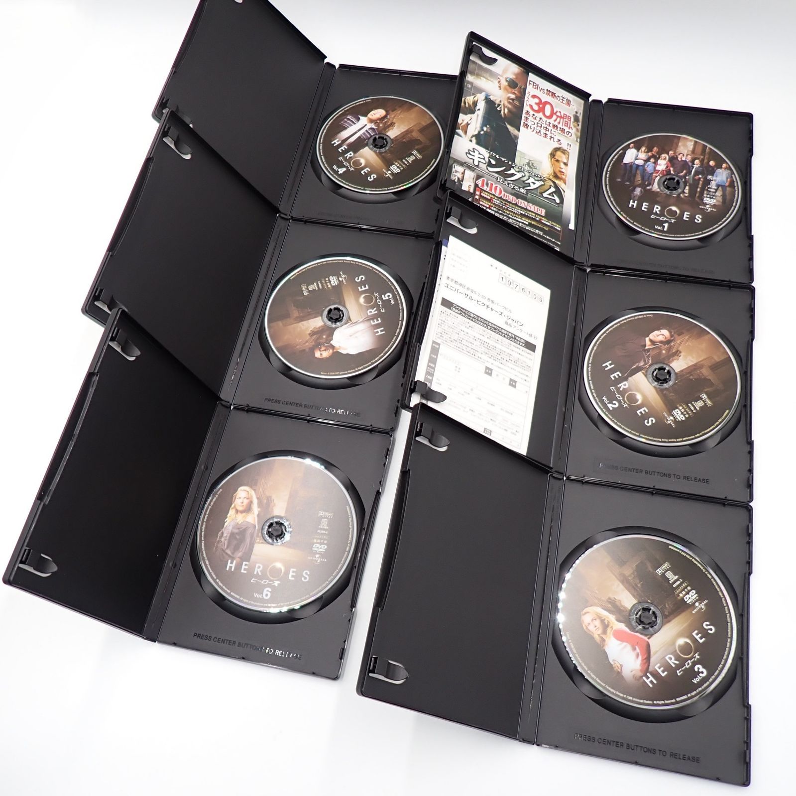 HEROES ヒーローズ DVD-BOX シーズン1.2 海外 ドラマ まとめ#10686