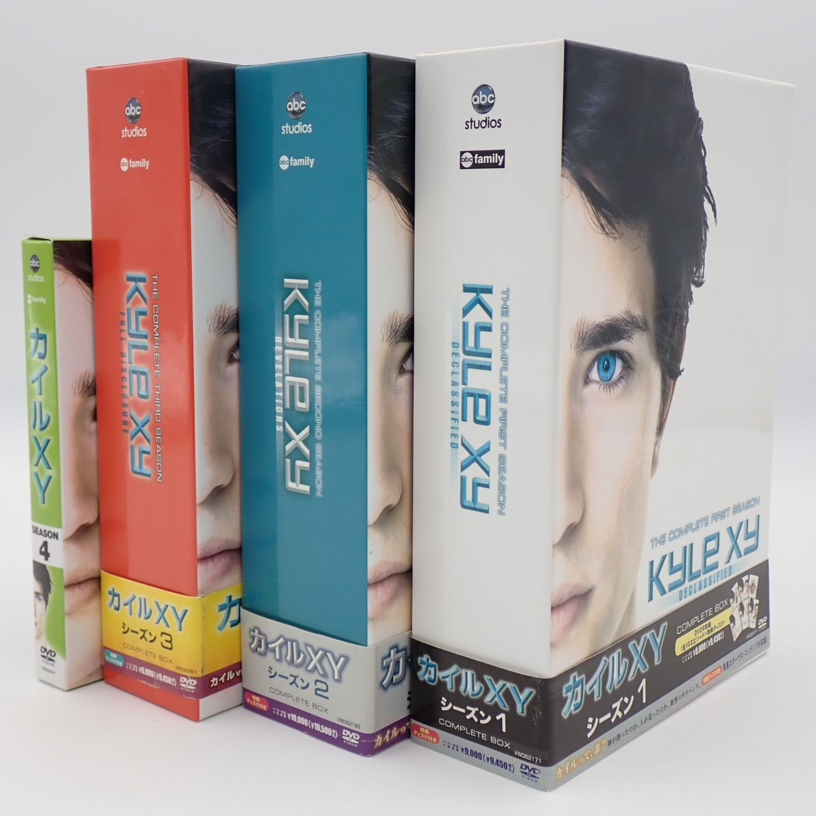 カイルXY DVD 全巻セット KYLE カイル XY 全21枚 シーズン 1、2、3、4 ファイナル 全巻セット