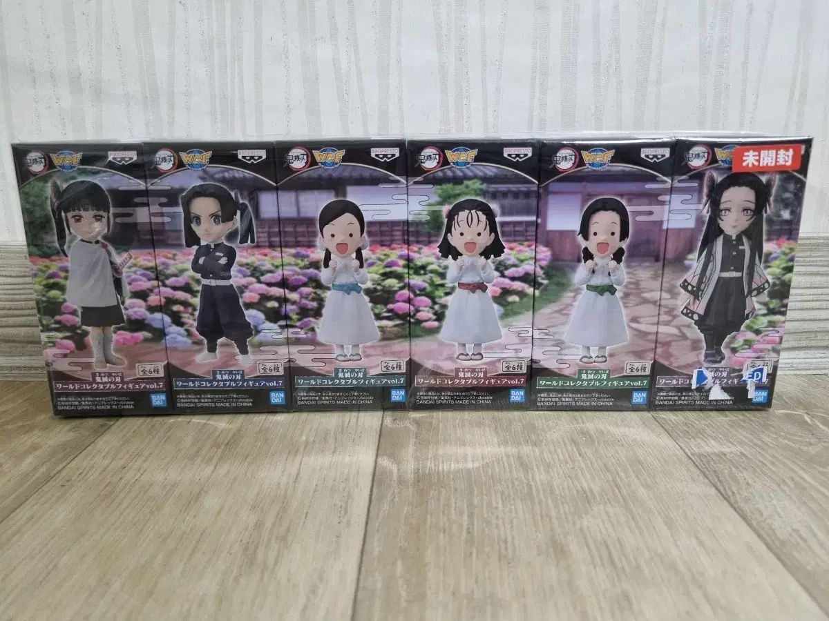 鬼滅の刃 ワールドコレクタブル フィギュア ナブイ 저택 スミ キヨ ナホ アオイ カナエ vol 7