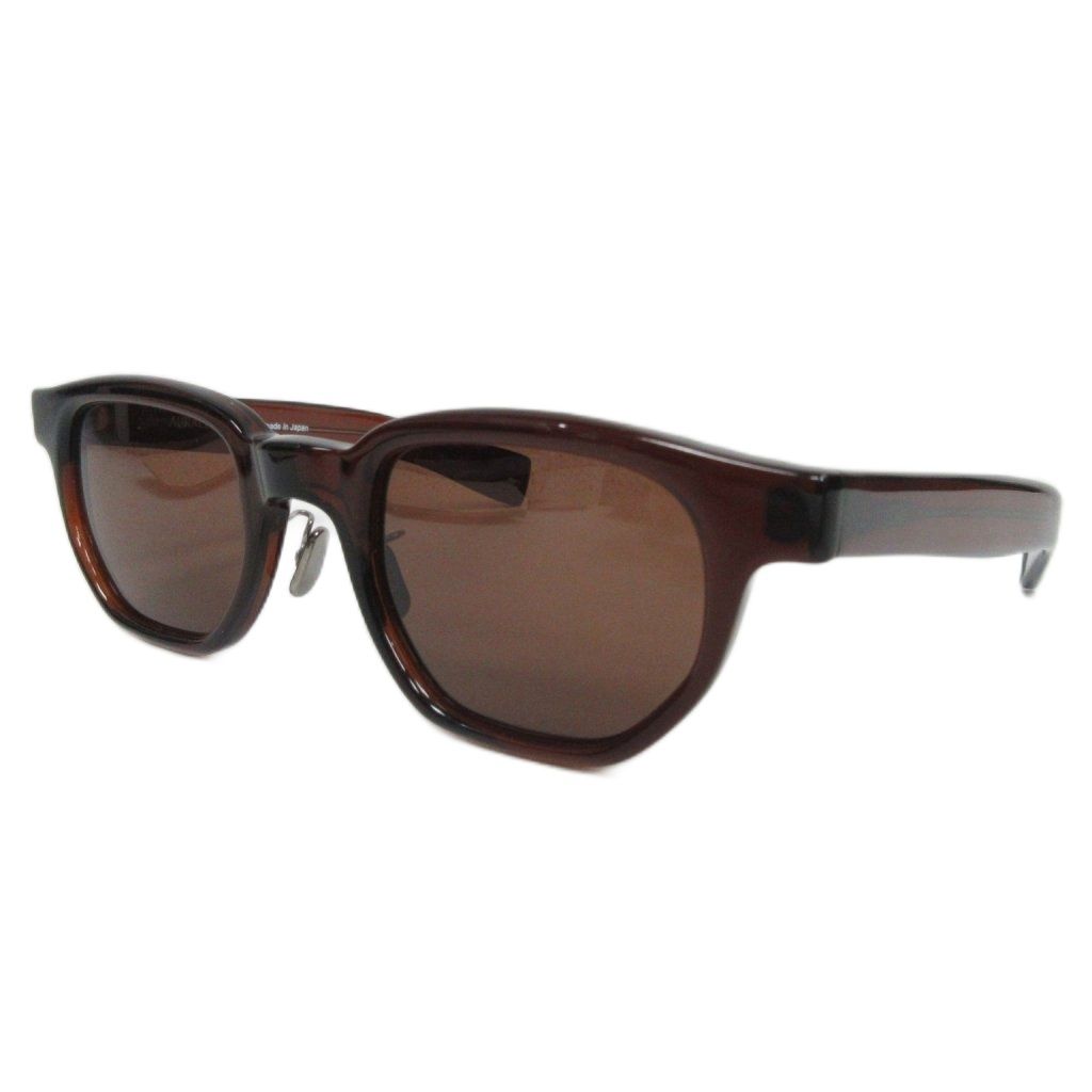 オーラリー AURALEE × アイヴァン EYEVAN 7285 コラボ サングラス 眼鏡 アイウェア セルフレーム A 001 茶 ブラウン 49□24 146