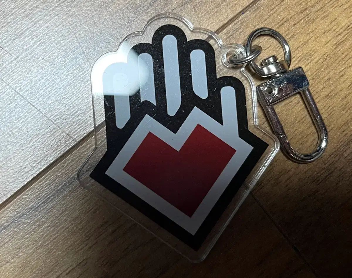 タッチドアクリルキーホルダー 初期スローガンセット