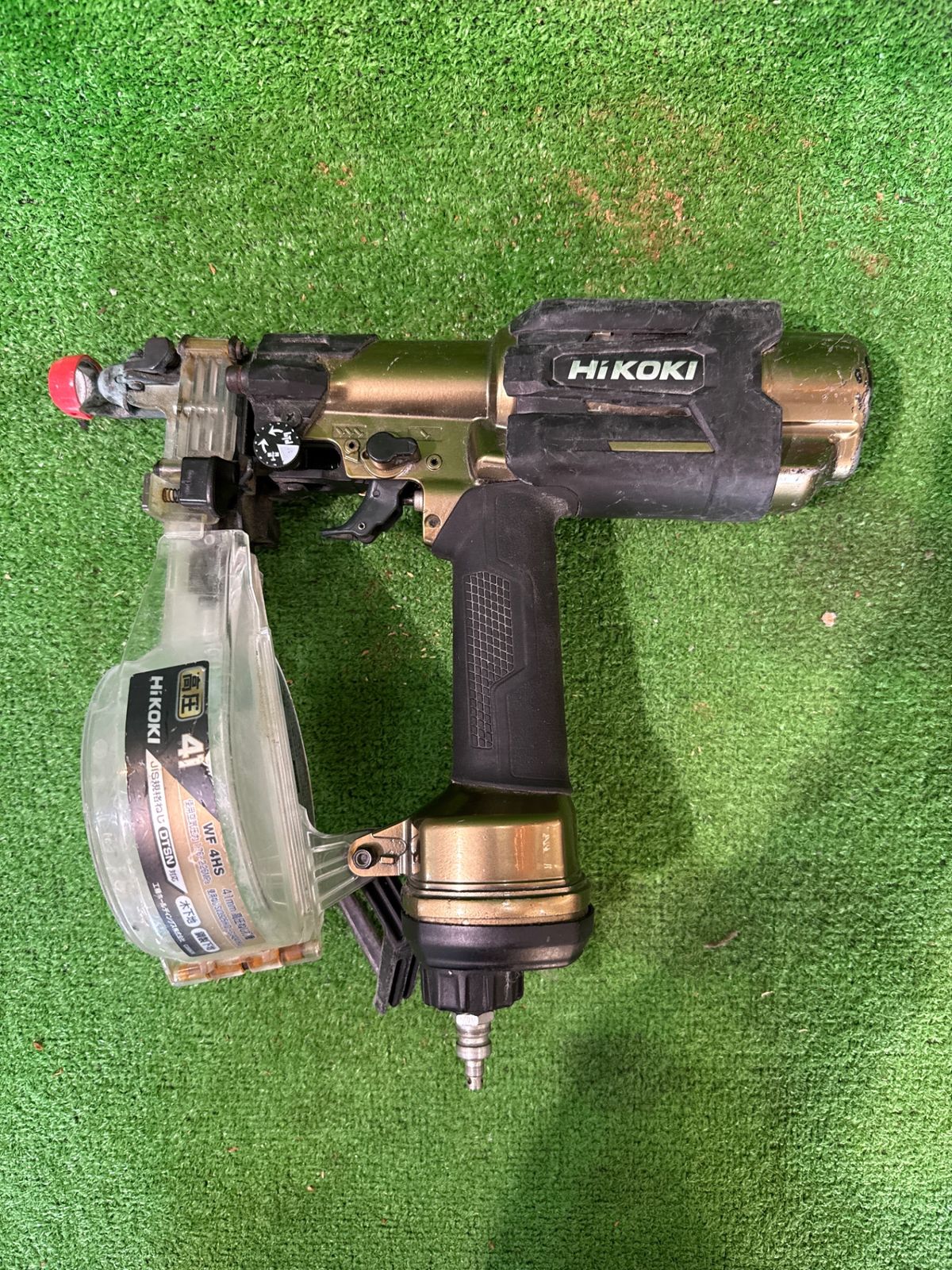 ス 110 HIKOKI WF 4 HS 41㎜高圧ネジ打機 本体のみ