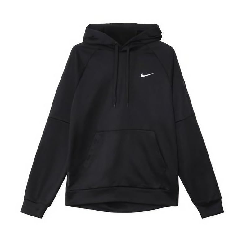 ナイキ セットアップ対応 TF サーマフィット プルオーバー フィットネスパーカー スウェットシャツ トップス DQ 4835-010 ブラック| ホワイト 上下 上着 スポーツウェア ジム 筋トレ トレーニング 010 L