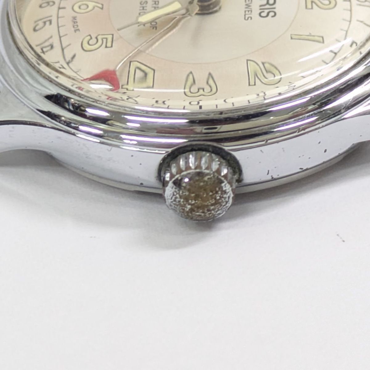稼働 ORIS/オリス ポインター デイト 手巻き 302-7285B 17石 腕時計 