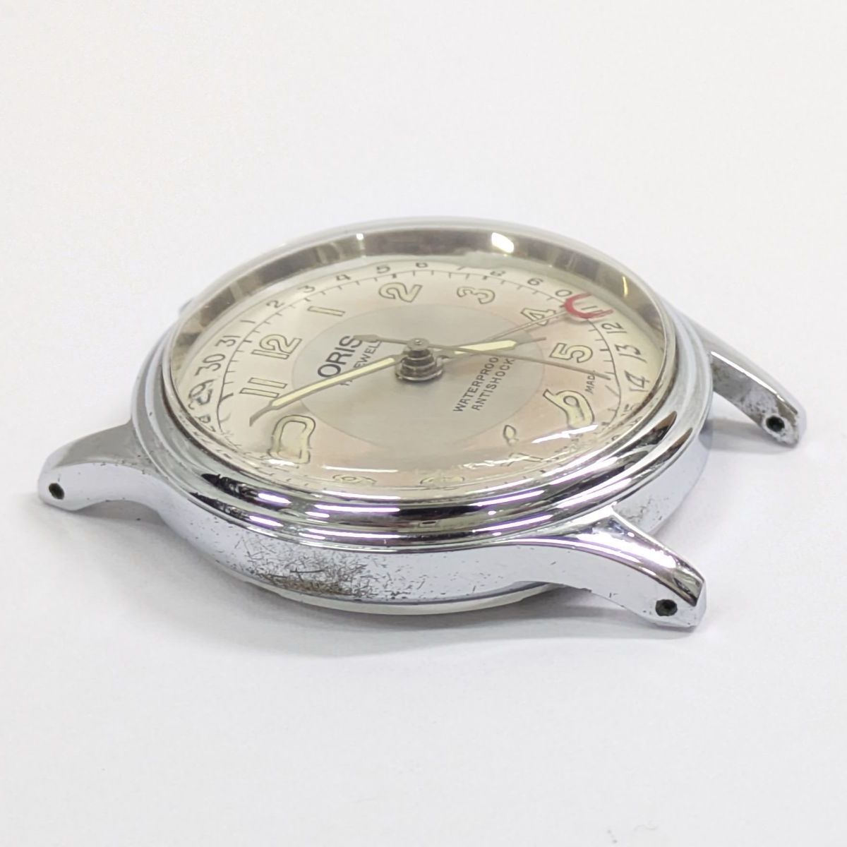 稼働 ORIS/オリス ポインター デイト 手巻き 302-7285B 17石 腕時計 