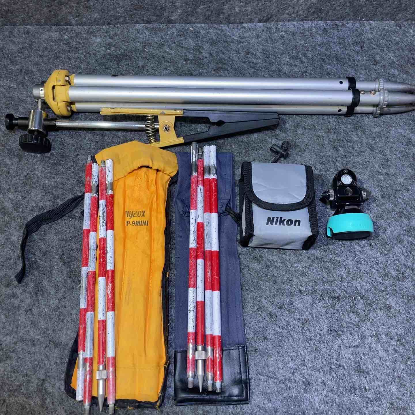 ニコン トリンブル TSミニプリズム ピンポール ピンポールスタンド