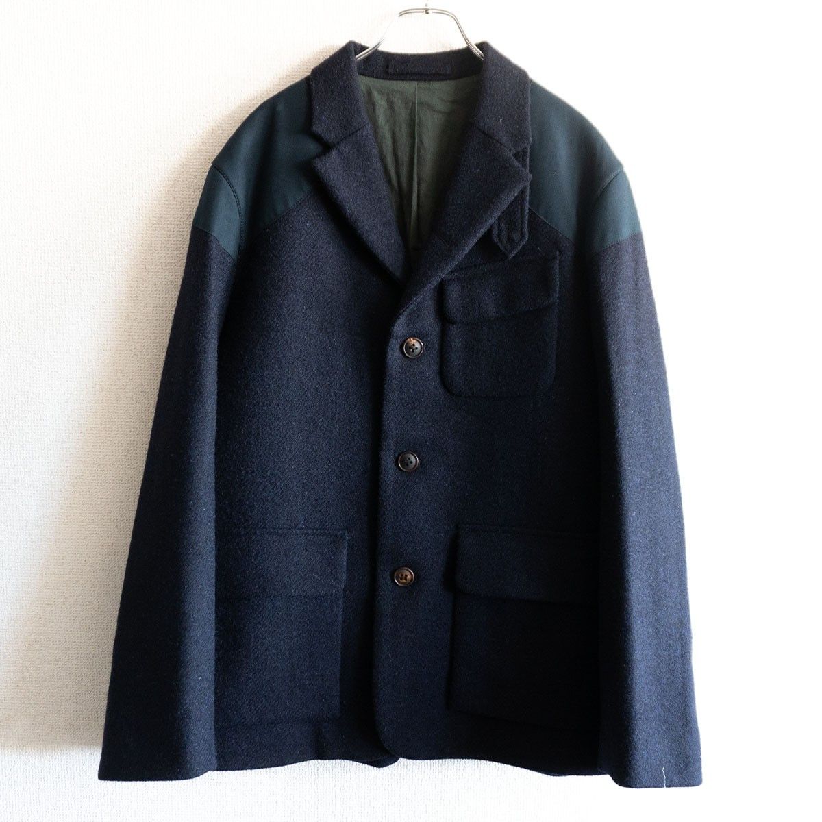 ビッグサイズ】 NIGEL CABOURN【MALLORY JACKET Harris Tweed×Ventile