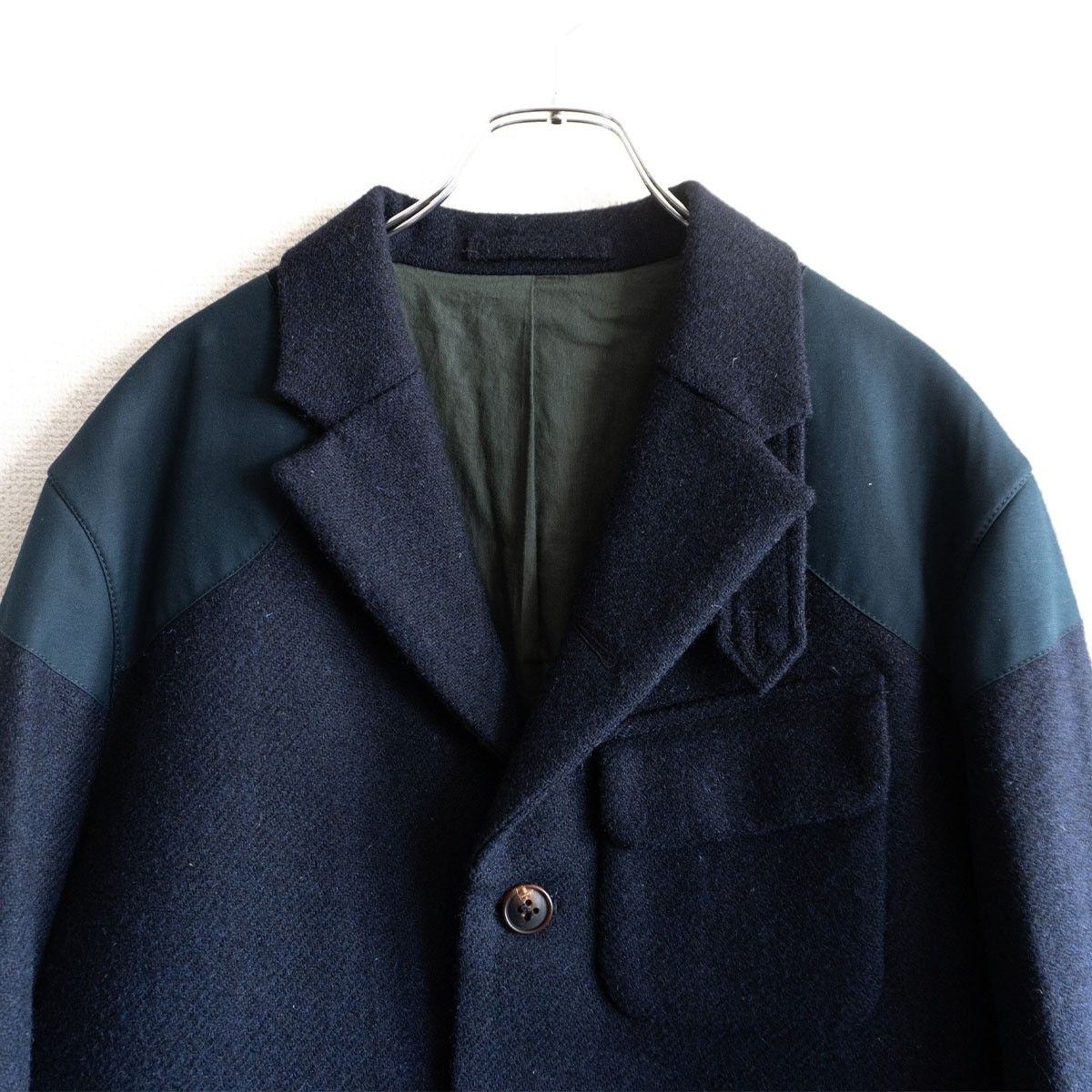 ビッグサイズ】 NIGEL CABOURN【MALLORY JACKET Harris Tweed×Ventile