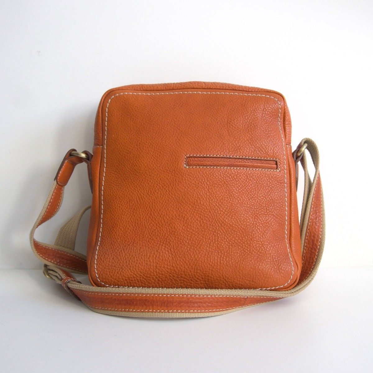 土屋鞄 トーンオイルヌメ ジップトップ ショルダー バッグ 鞄 レザー