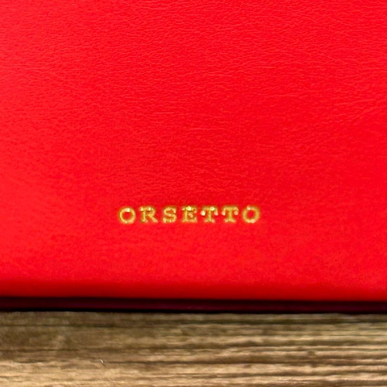 タグ付き未使用品】オルセット ORSETTO 巾着 赤 RED ショルダー - メルカリ