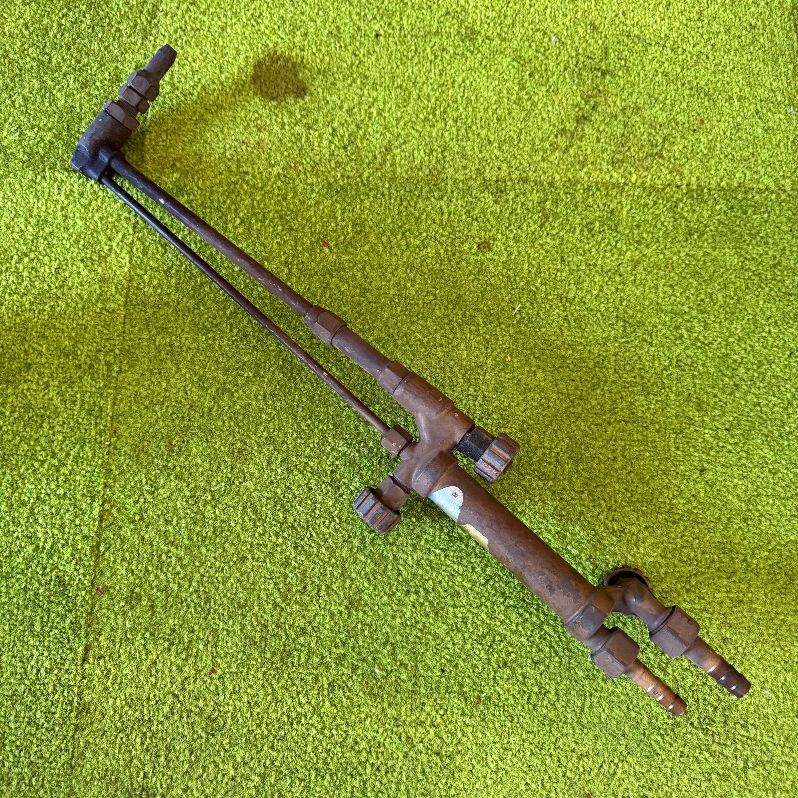 ガス切断機 溶接機セット メーター 2 トーチ プラグ付 アセチレン 旋盤用工具 ガス切断機 