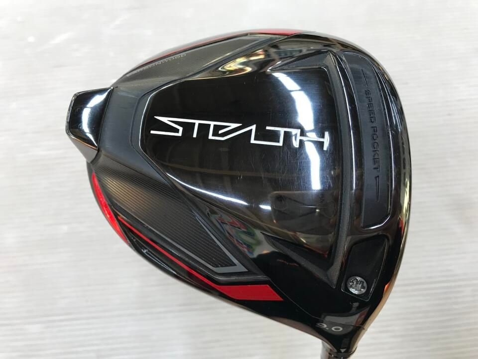 【中古ゴルフクラブ】テーラーメイド　STEALTH　ステルス ドライバー ATTAS 11 6　シャフト：ATTAS 11 6 テーラーメイド STEALTH 9度 ATTAS 11 6 Sフレックス ドライバー 中古