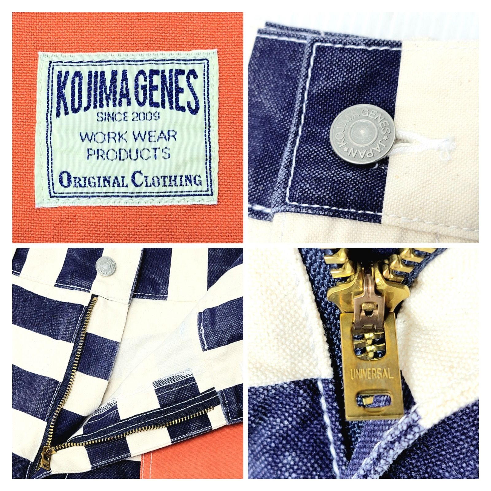 KOJIMA GENES 児島 ジーンズ ストライプ パンツ サイズ36 - メルカリ