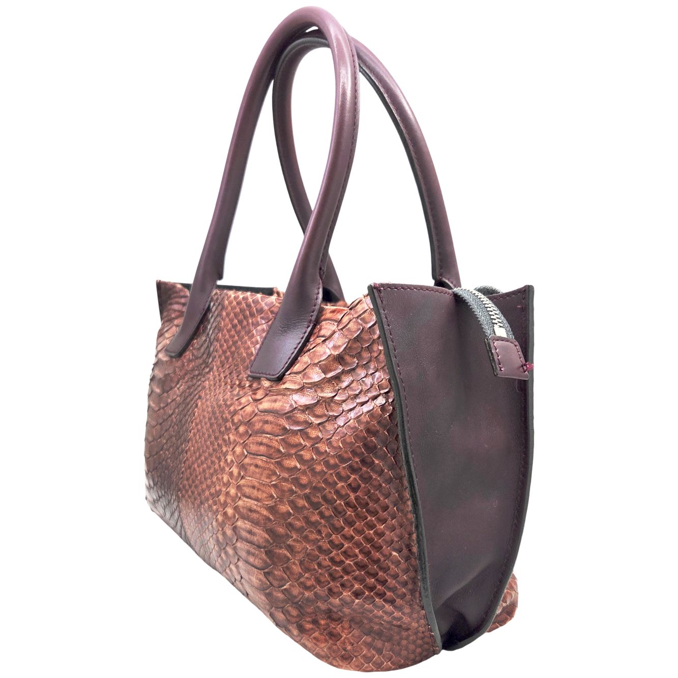 M*y様 【美品】 ブルネロクチネリ バングル パイソン レザー ヌバック ベー M*y様 ブルネロクチネリ バングル パイソン レザー ヌバック ベー