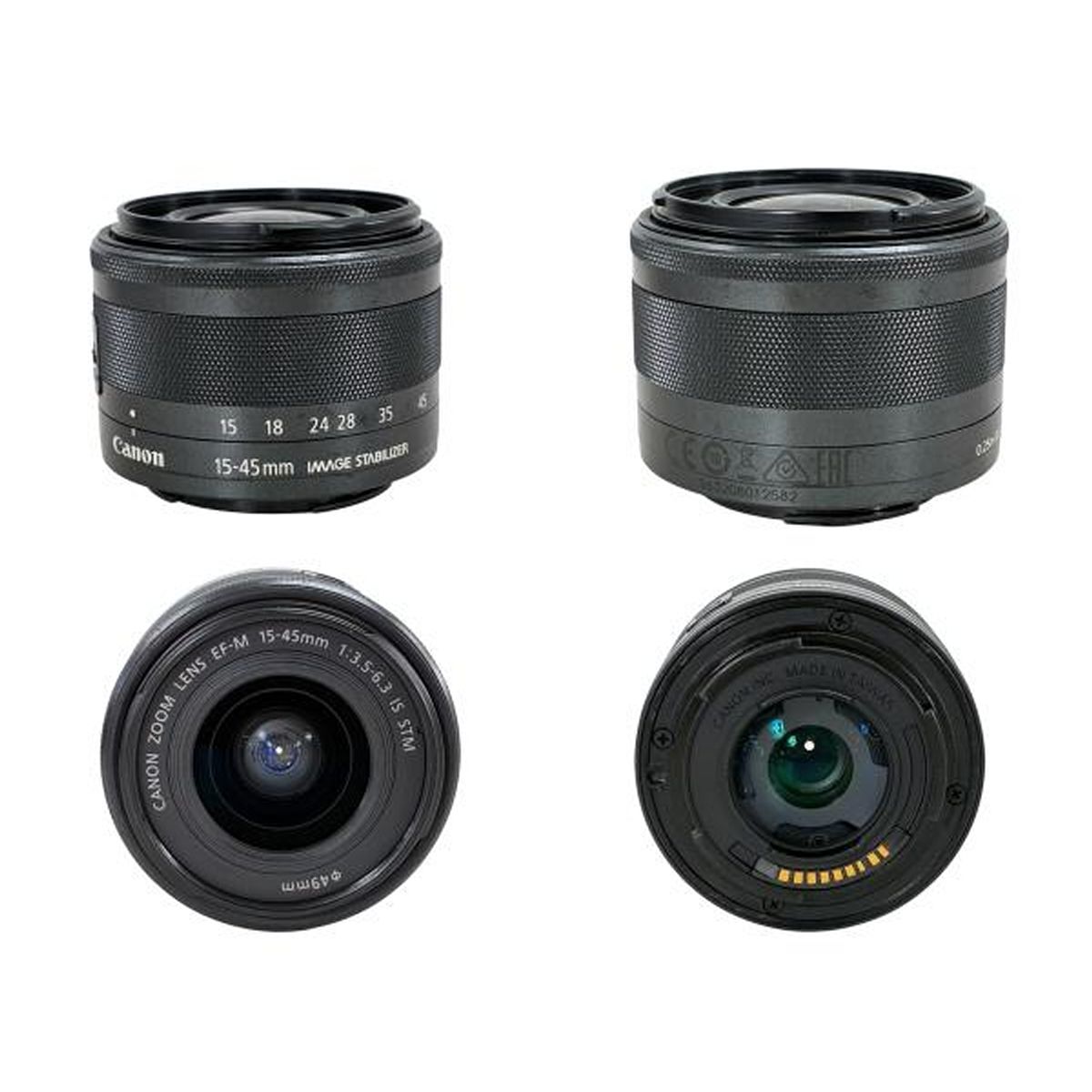 # 【動作確認済み】　Canon EOS Kiss M PC2328 Canon PC2328 EOS Kiss M ZOOM LENS EF-M 15-45mm F3.5-6.3 IS STM