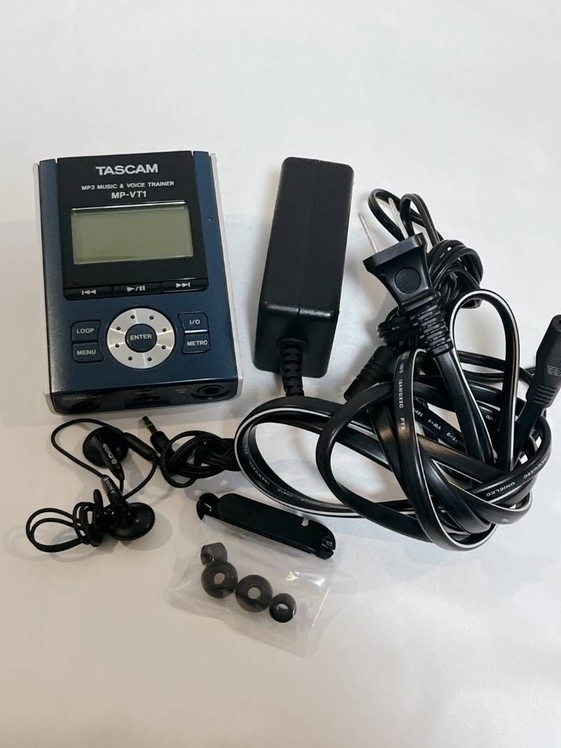 TASCOM MP-VT1 メモリープレーヤー 携帯MP3プレーヤートレーナー機能