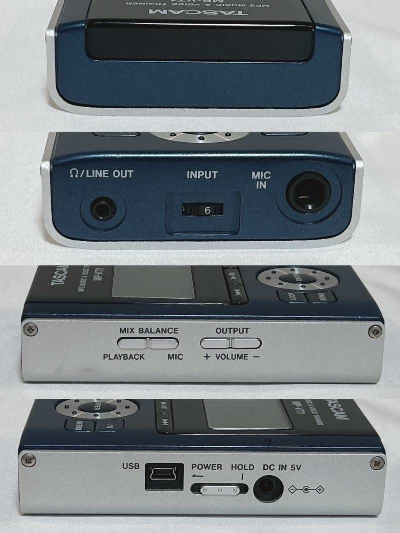 TASCOM MP-VT1 メモリープレーヤー 携帯MP3プレーヤートレーナー機能