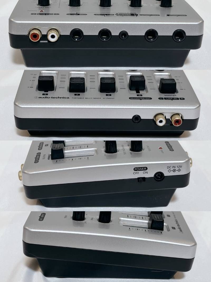 audio-technica ポータブルマルチミキサー AT-PMX5P オーディオ