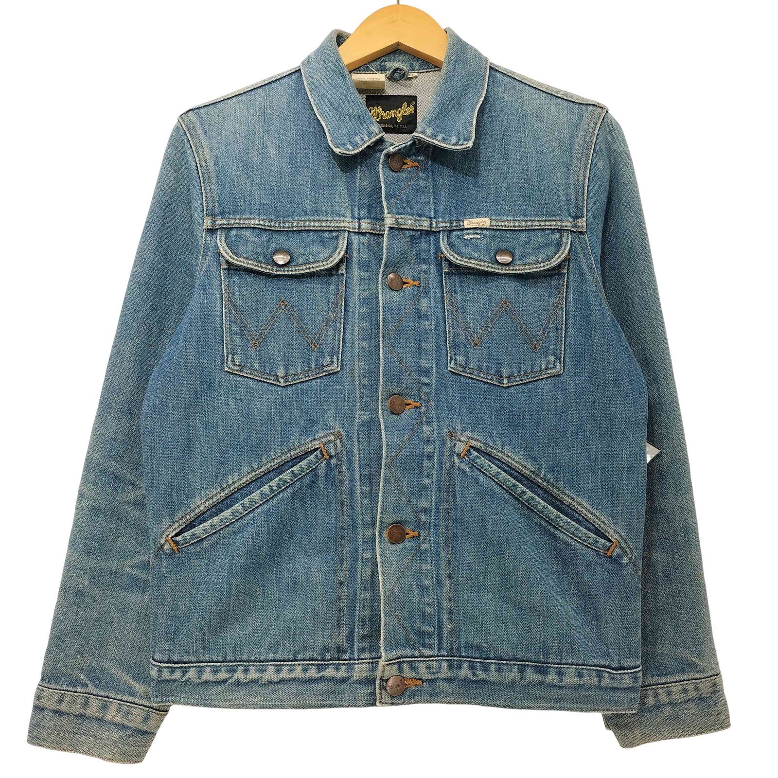 ラングラー Wrangler 90s 日本製 124MJ 復刻 デニム トラッカー