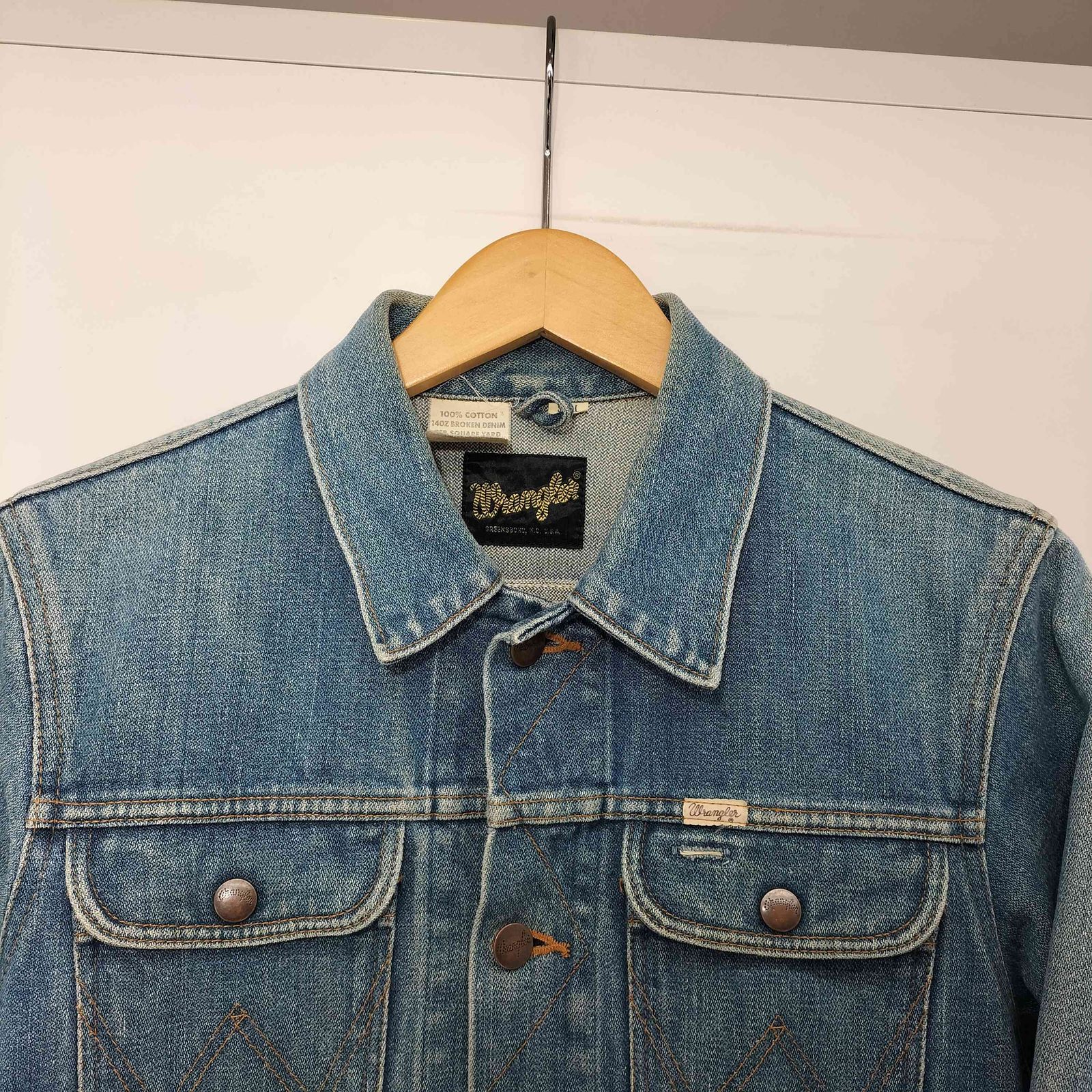 ラングラー Wrangler 90s 日本製 124MJ 復刻 デニム トラッカー