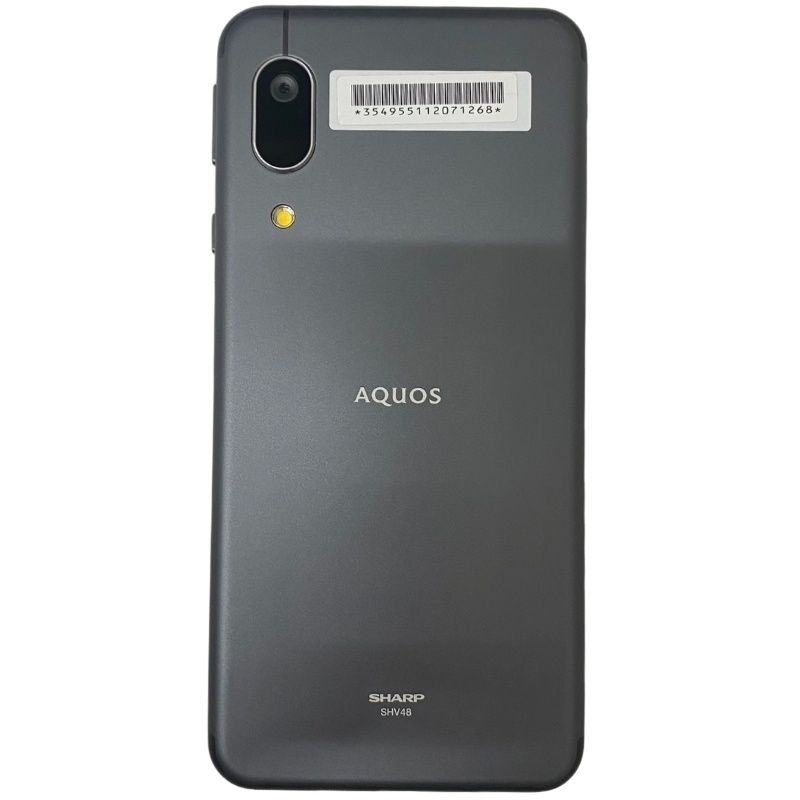 SHARP AQUOS sense3 basic 32GB SHV48 au ○判定 ブラック