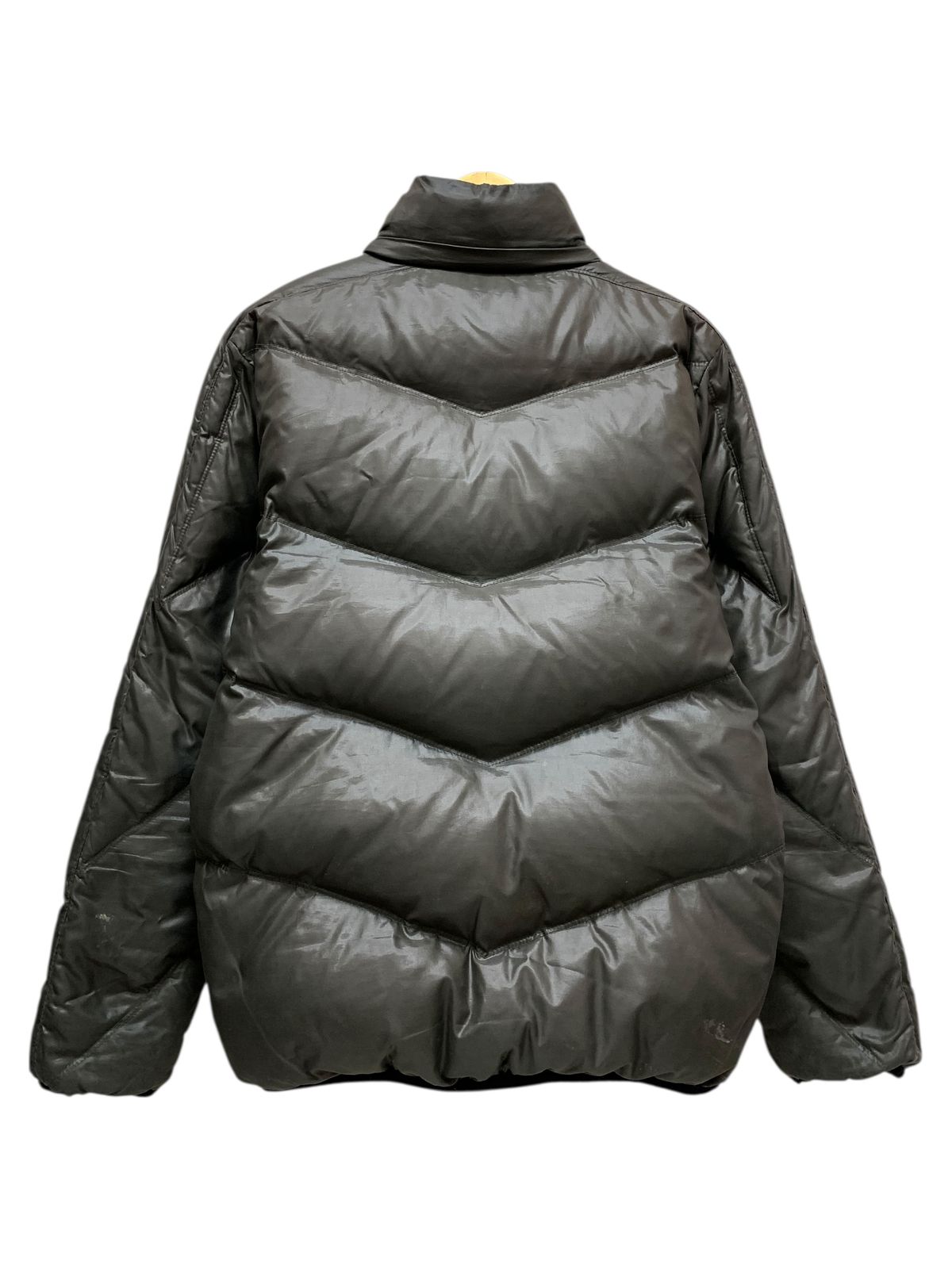 DIESEL (ディーゼル) フード付き ダウンジャケット ダウン70% フェザー 