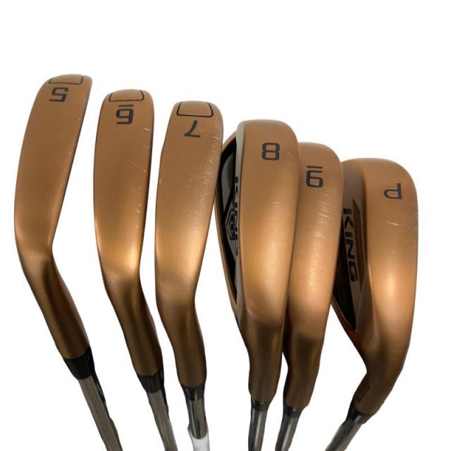 中古】 コブラ KING TOUR MIM COPPER 6S アイアンセット IR NS PRO