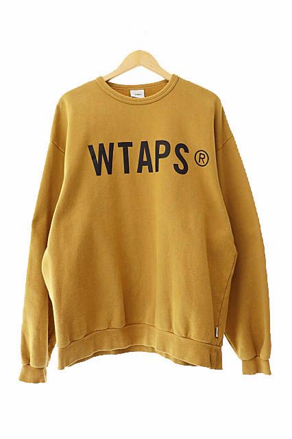 ダブルタップス WTAPS 21AW WTVUA CREWNECK SWEATSHIRT ロゴ プリント