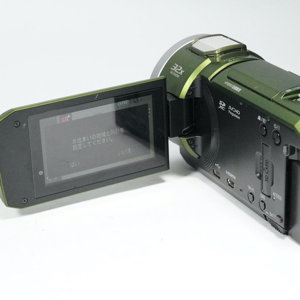 Panasonic パナソニック HC-VX2M-G グリーン 動作OK 返金保証 /2552