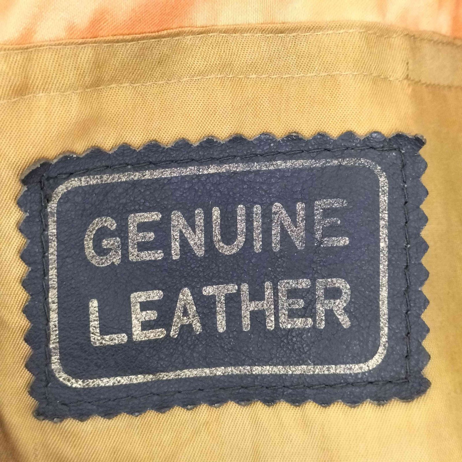 ユーズドフルギ USED古着 レザーフライトジャケット メンズ 表記無