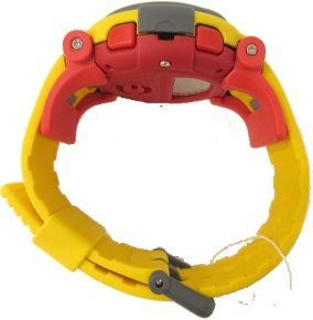 スマートウォッチ メンズ Gショック 001型 クォーツ ケース幅45 mm ジェイソンシリーズ ポリウレタンベルト イエロー|イエロー色 G-SHOCK