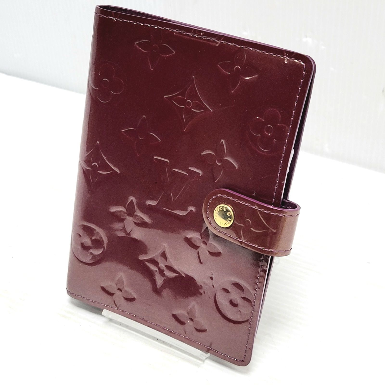 LOUIS VUITTON ルイ ヴィトン モノグラムヴェルニ アジェンダPM 手帳