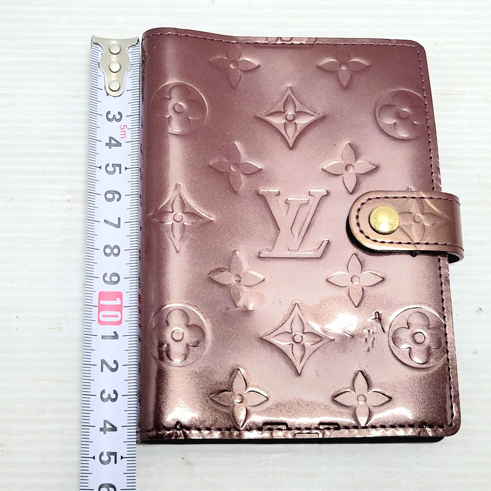 LOUIS VUITTON ルイ ヴィトン モノグラムヴェルニ アジェンダPM 手帳