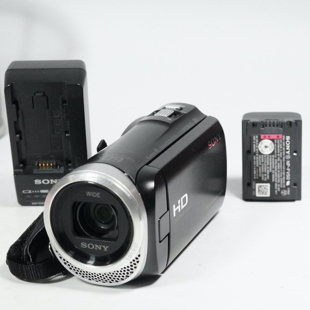 SONY HDR-CX485 ビデオカメラ 動作確認済 格安レンタル] SONY ビデオカメラ HDR-CX485 初心者セット(本体＋三脚