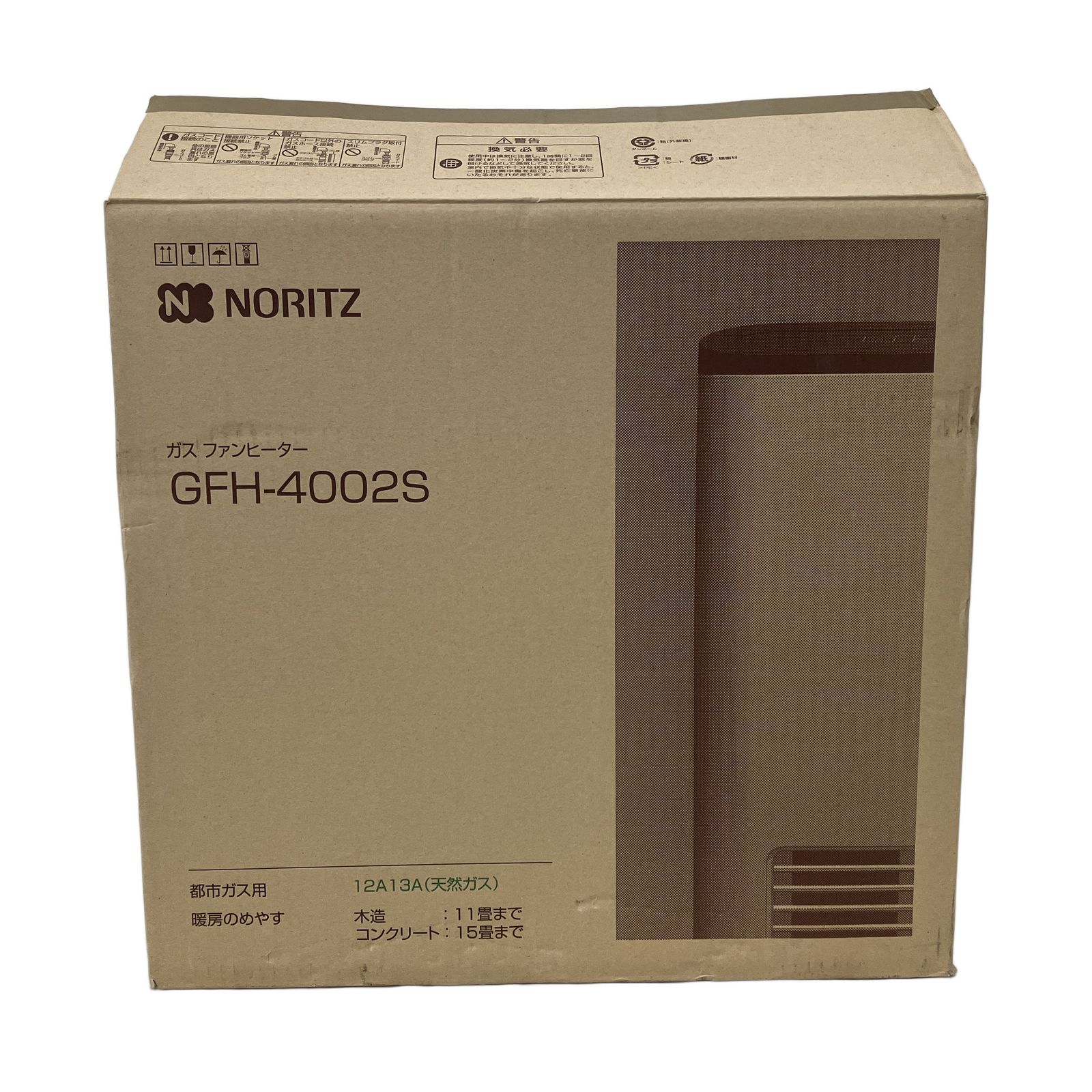 NORITZ ガスファンヒーター GFH-4002S ⑵ NORITZ ノーリツ ガスファンヒーター GFH-4002S-W5