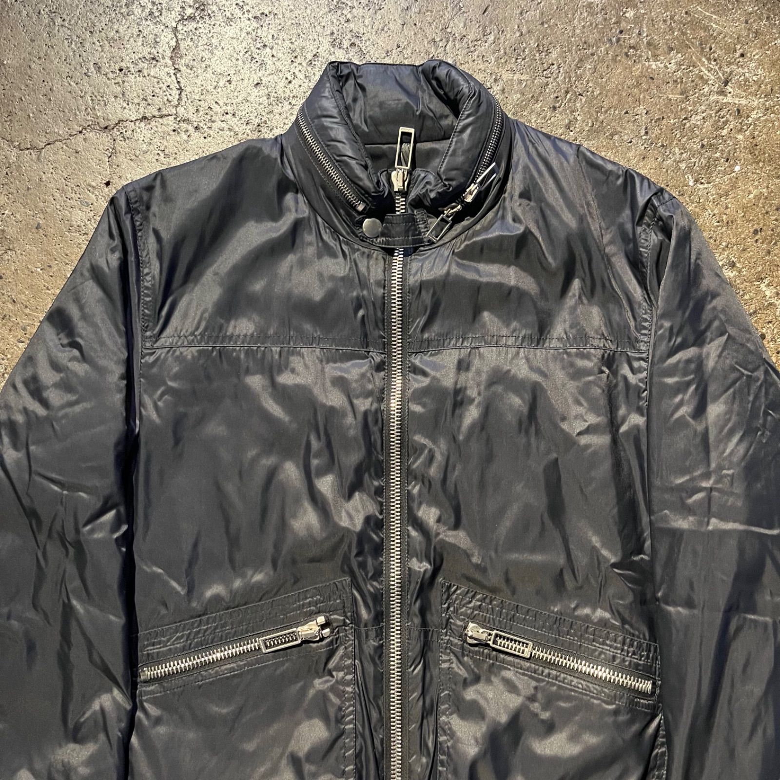 Dior HOMME ディオール オム 中綿 ナイロン ジップ ブルゾン Nylon Zip