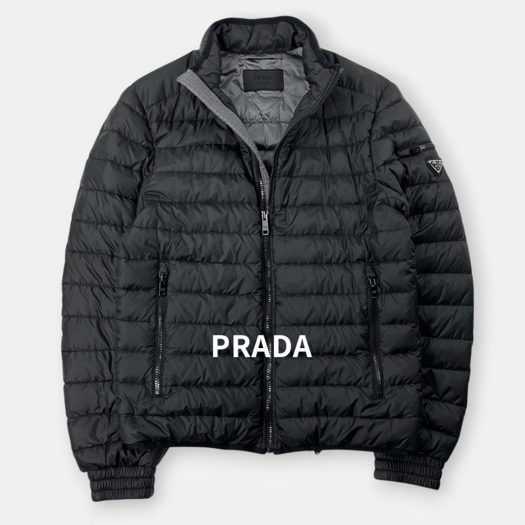 PRADA プラダ スタンドカラー ライト 軽量 ダウンジャケット