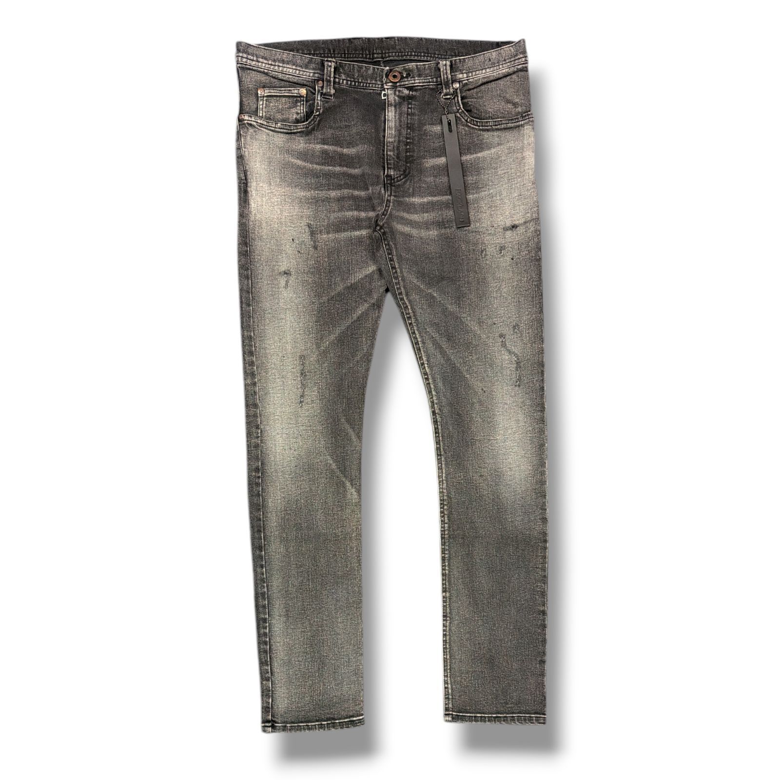 未使用 ISAMUKATAYAMA BACKLASH Stretch Skinny Crash Denim Pants 