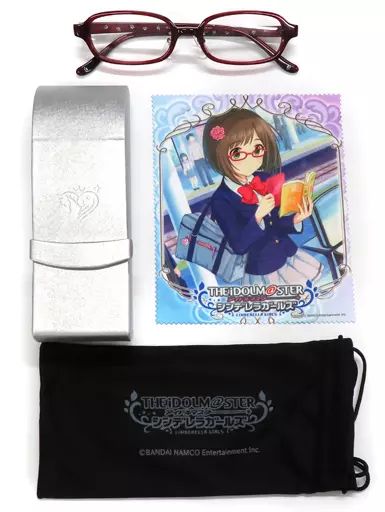 アクセサリー 非金属 レンズ度無し 前川みくモデル 眼鏡 アイドルマスター シンデレラガールズ