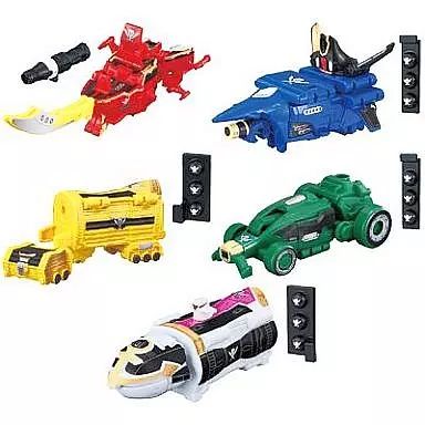 中古】食玩 プラモデル 全5種セット 「ミニプラ 海賊戦隊