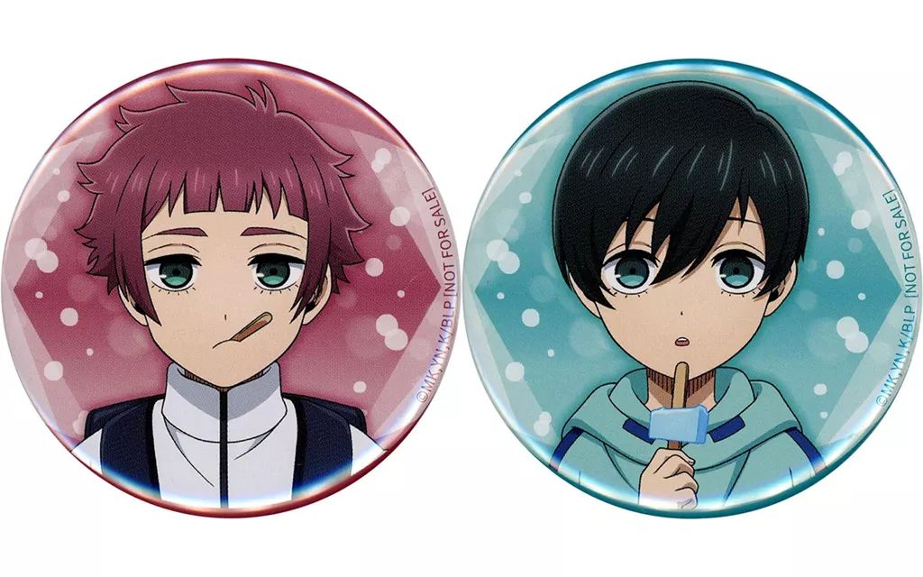 キャラクターグッズ 【】バッジ・ピンズ [単品] 糸師凛(幼少期)＆糸師