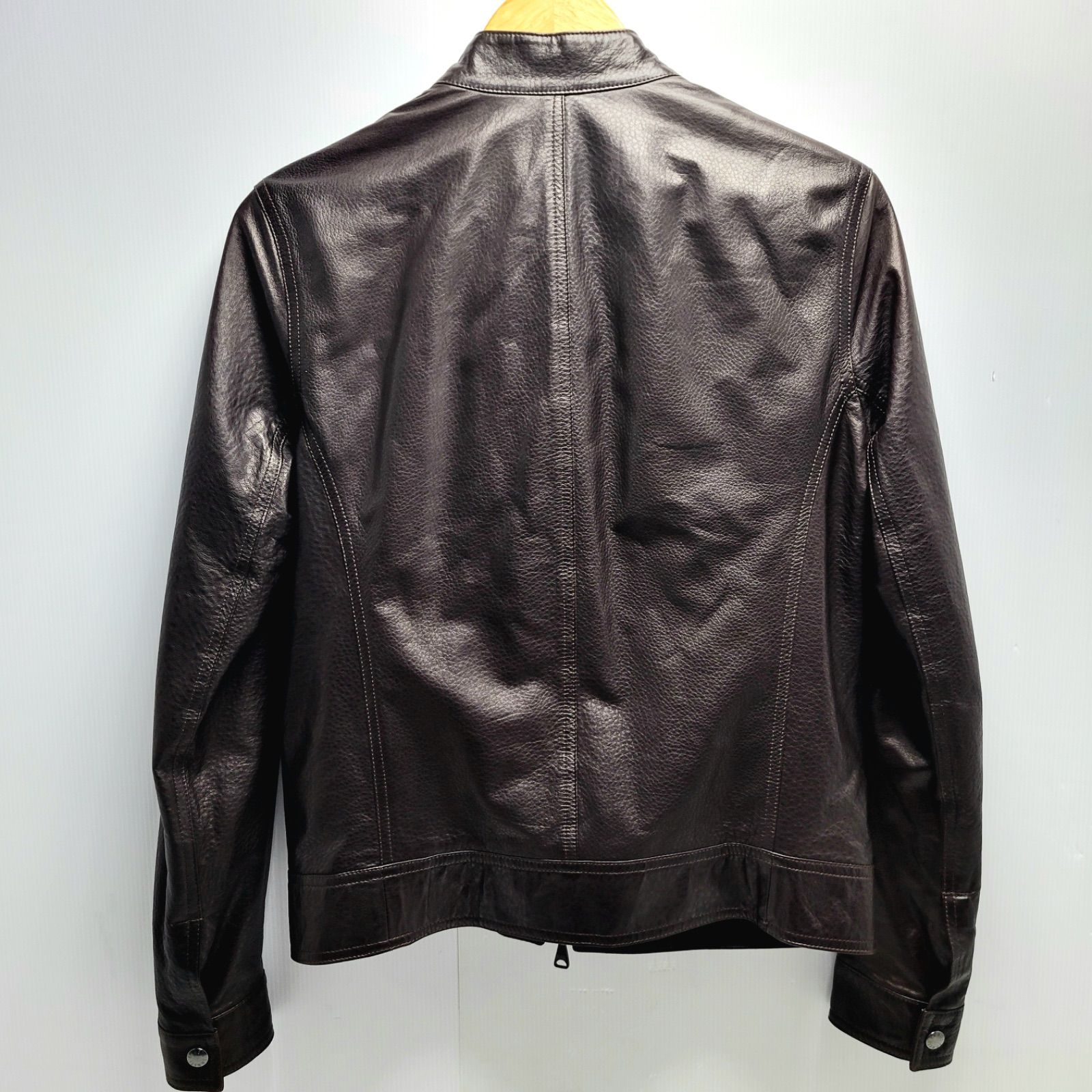 美品】EMMETI エンメティ ユリ JURI ラムスキン シングルライダース