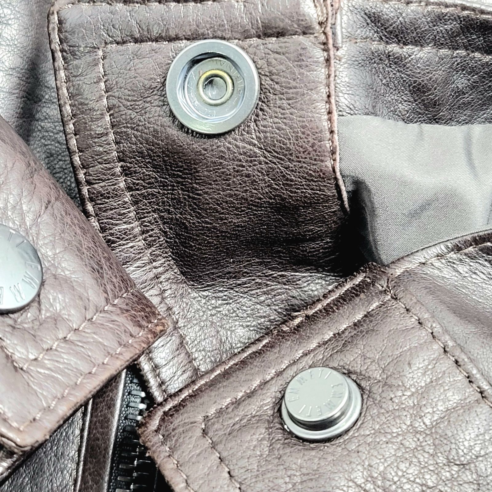 美品】EMMETI エンメティ ユリ JURI ラムスキン シングルライダース