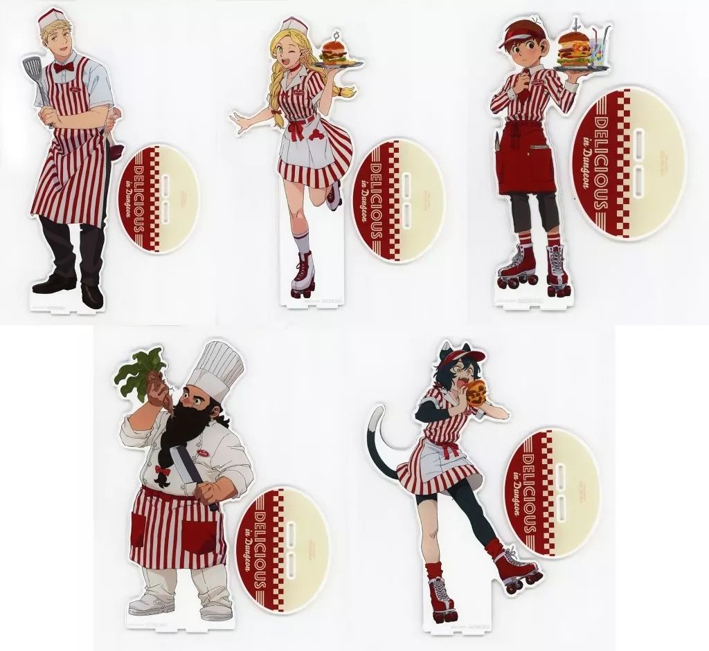 中古】アクリルスタンド・アクリルパネル 全5種セット 特大アクリル