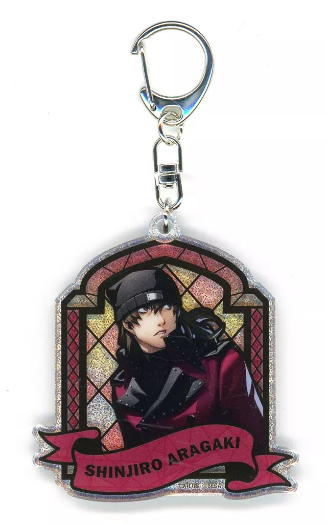 中古】キーホルダー 荒垣真次郎 「ペルソナ3 リロード×サンシャイン