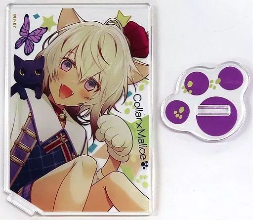 お買い得，新作登場 【中古】アクリルスタンド・アクリルパネル 岡崎契 「Collar×Malice カード型アクリルスタンド」 オトメイト冬の市2021-2022グッズ アクリルスタンド